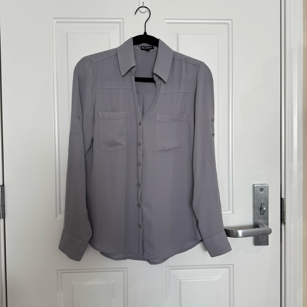 Express Women’s Portofino Gray Shirt